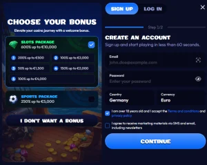 smash casino register